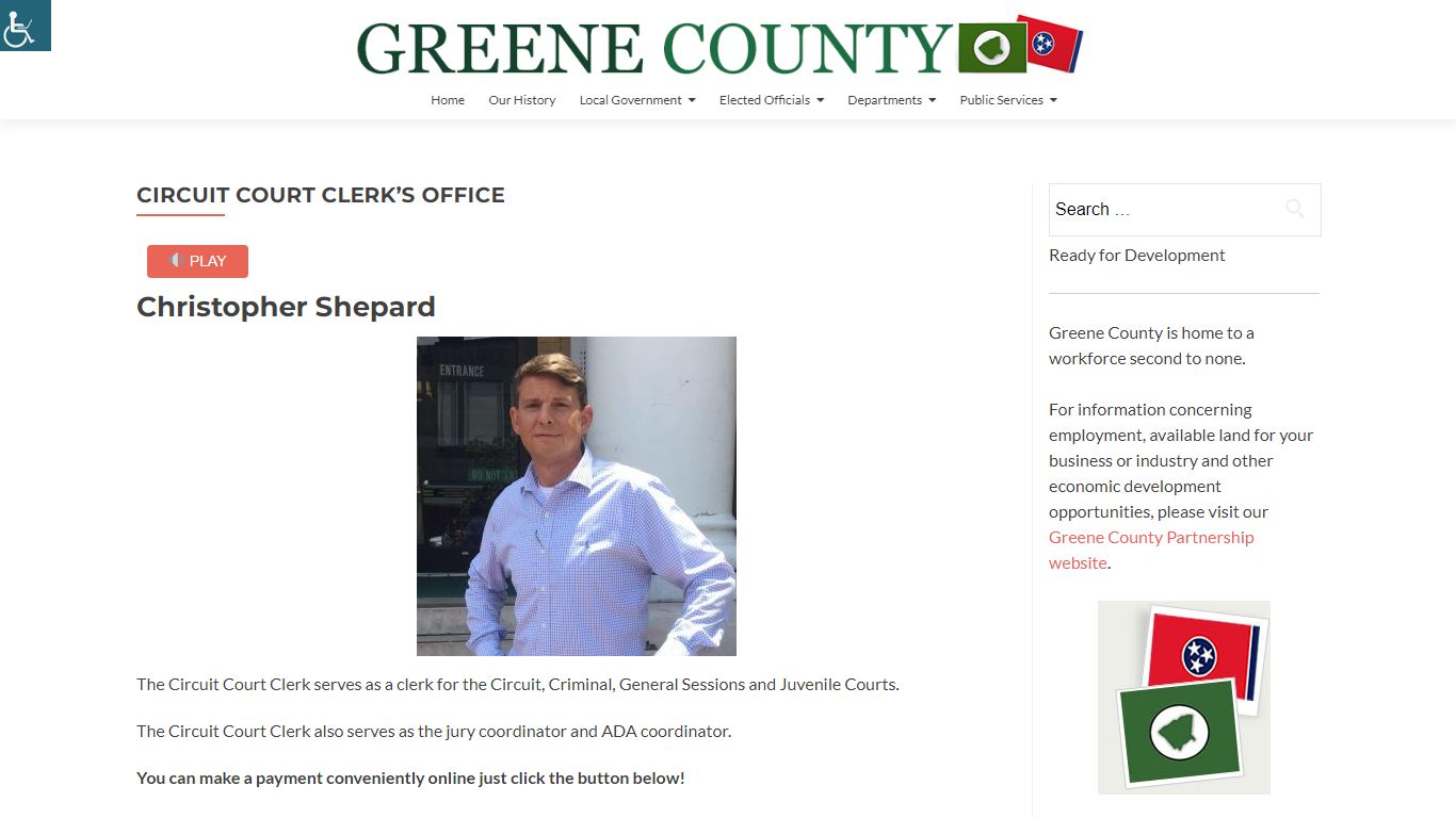 CIRCUIT COURT CLERK’S OFFICE – Greene County